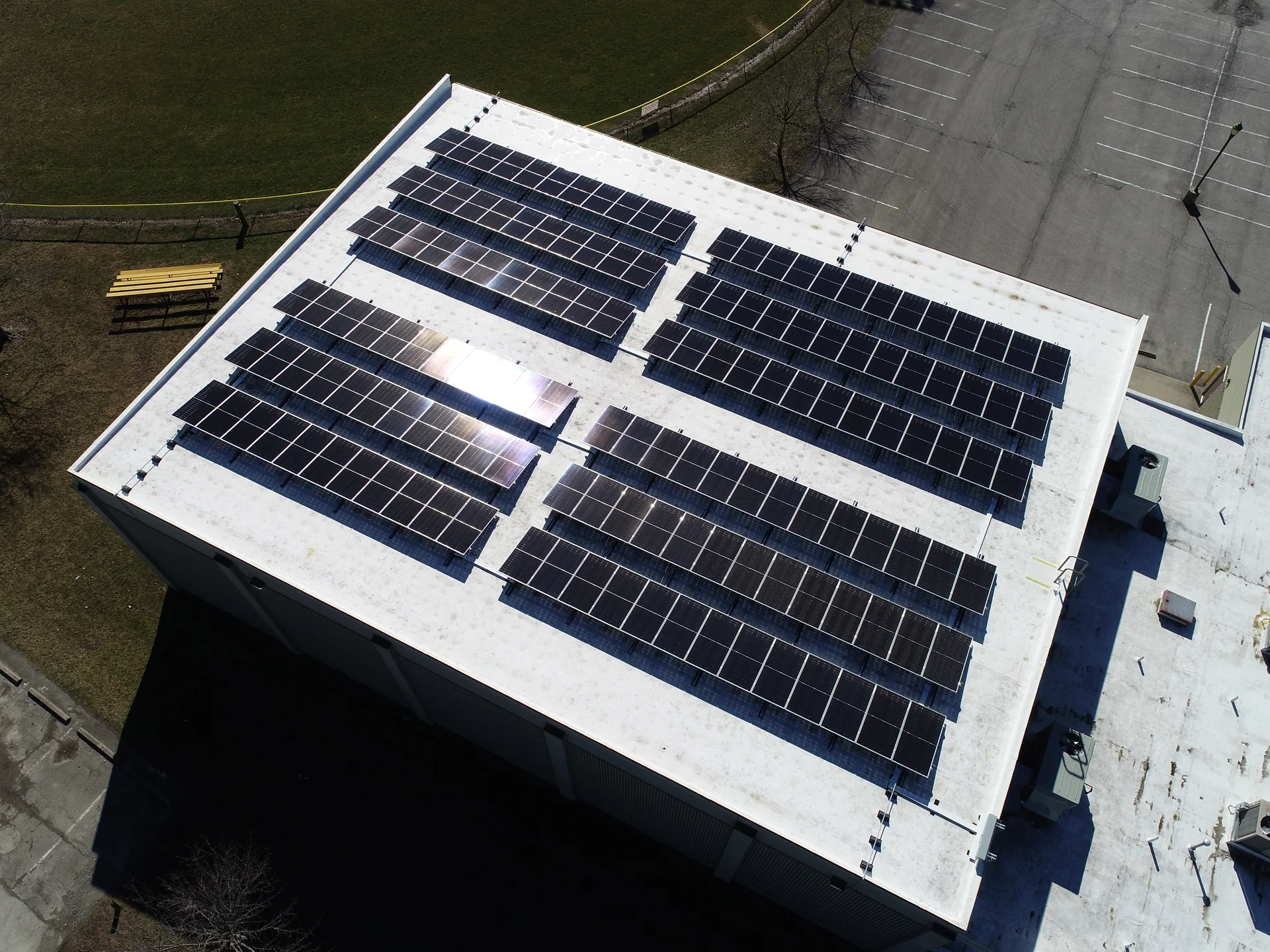 Rooftop solar on a community facility