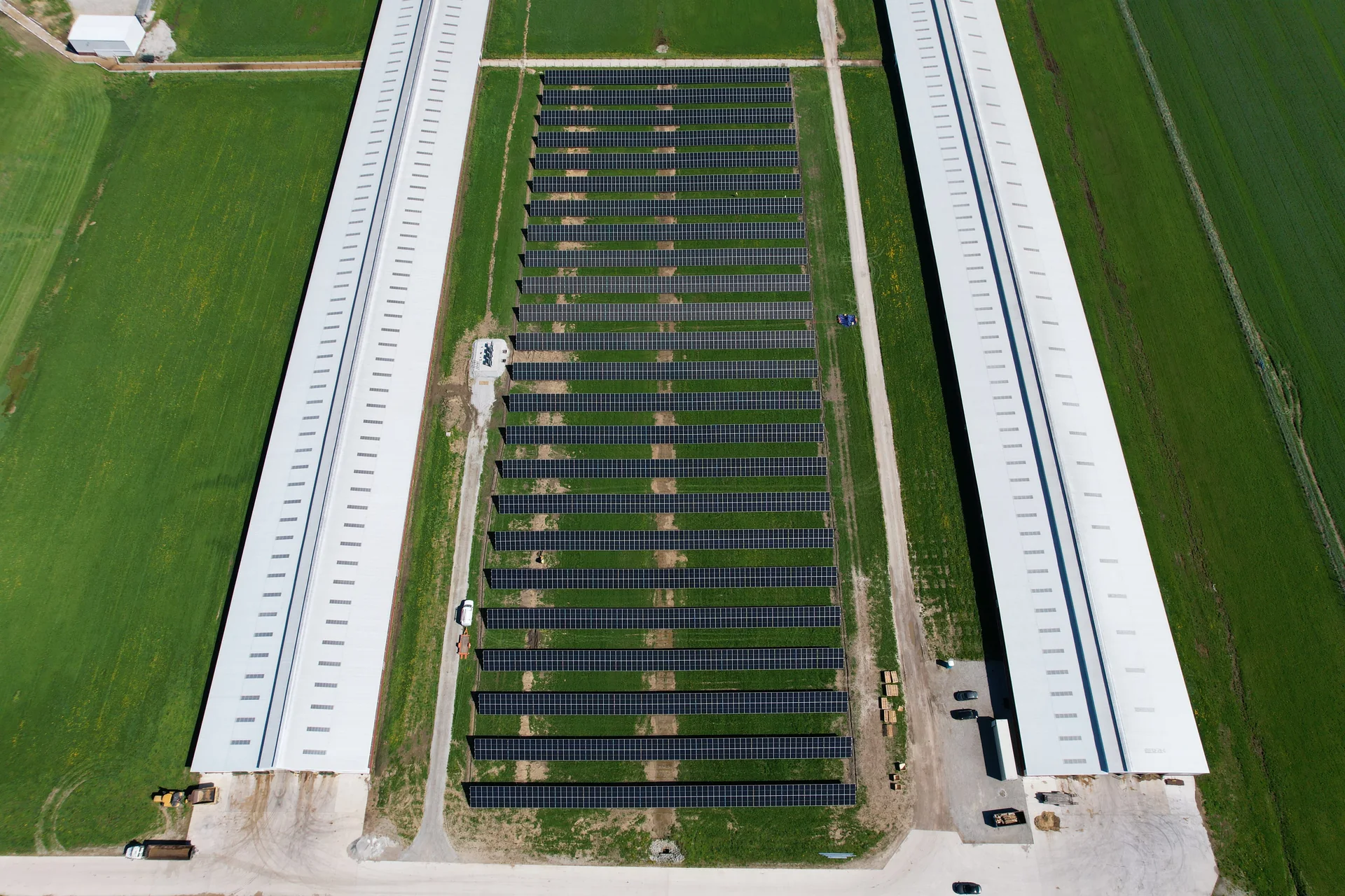 Ground mount solar array